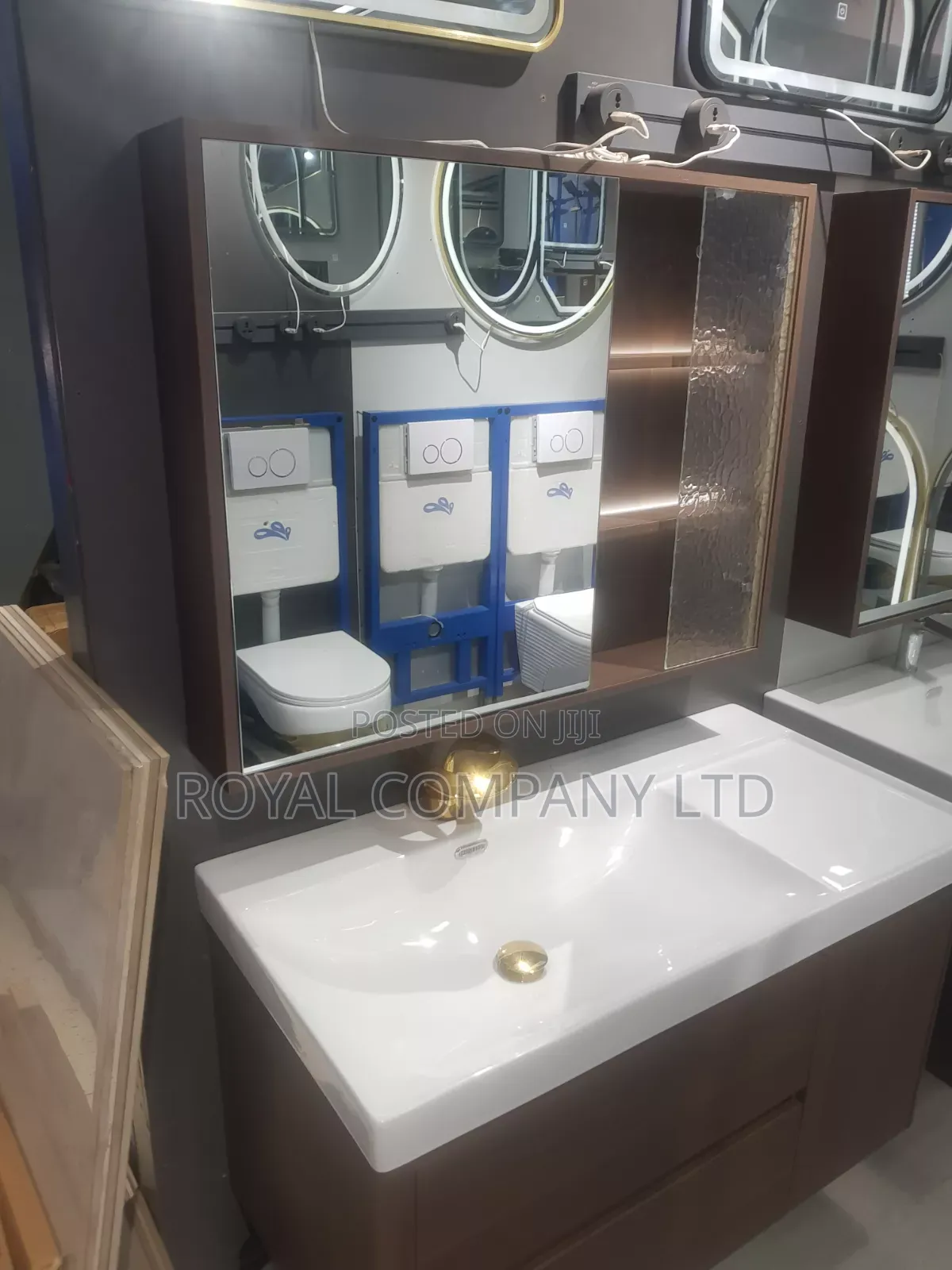 Drawer Basin With Vanity Mirror