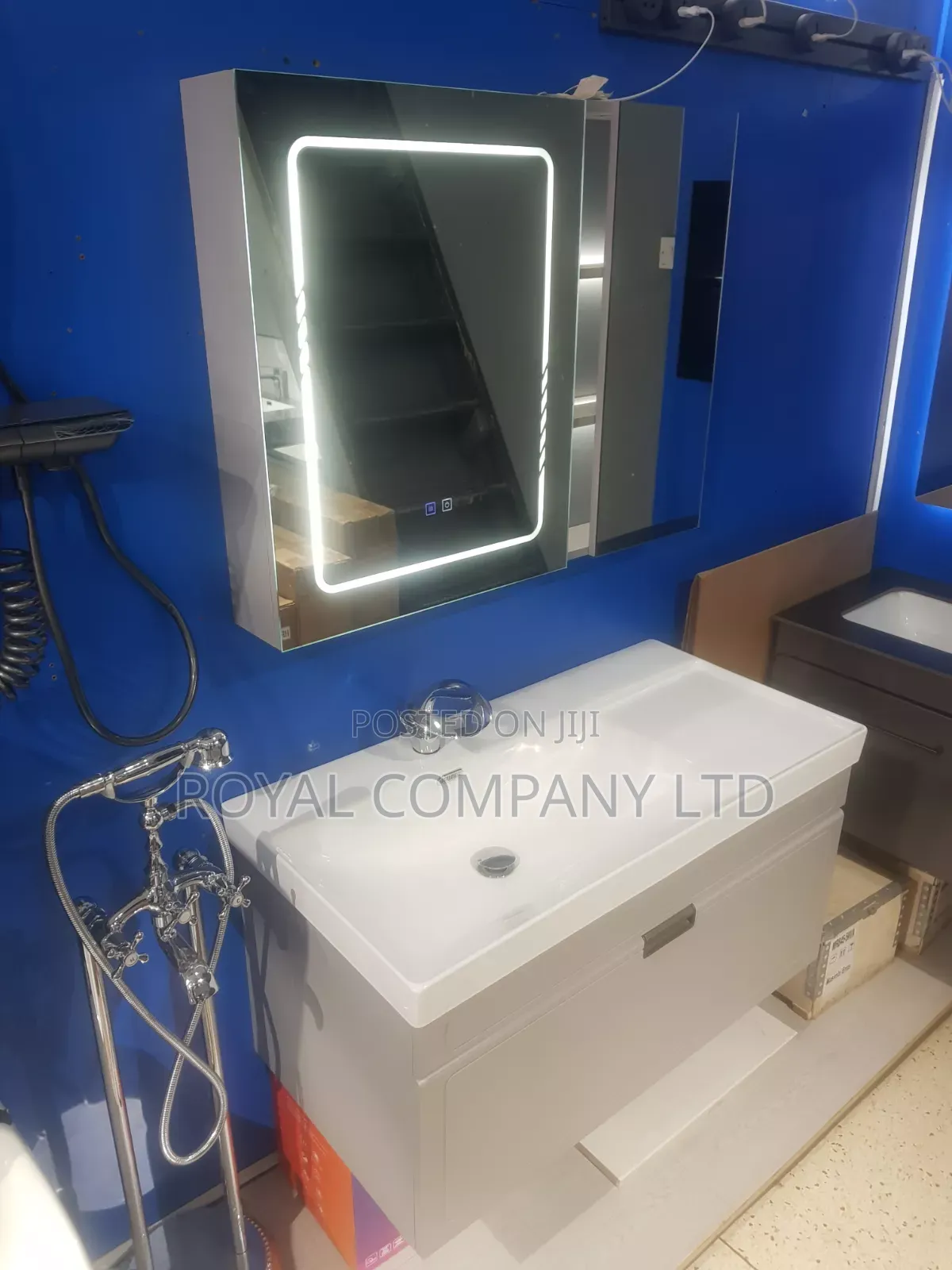 Drawer Basin With Vanity Mirror