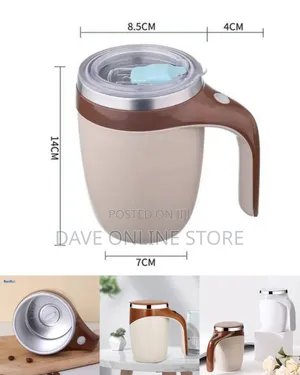 Automatic Self-Stirring Magnetic Mug