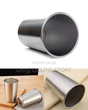 Single-Wall Stainless Steel Pint Cup