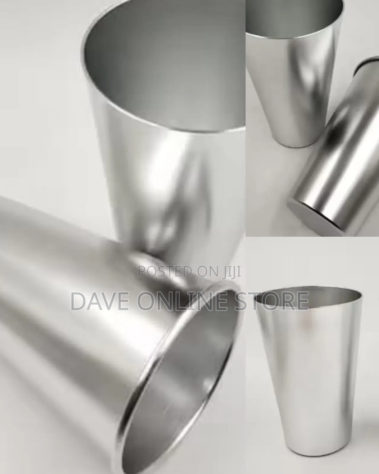 Minimalist Stainless Steel Pint Cup