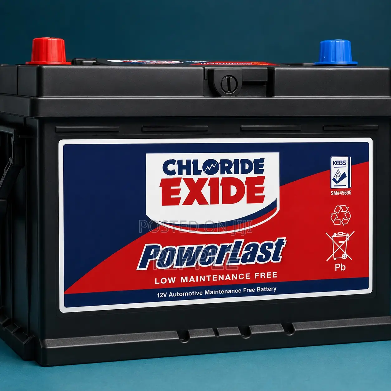 Chloride Exide PowerLast DIN55 12V Maintenance Free Car Battery