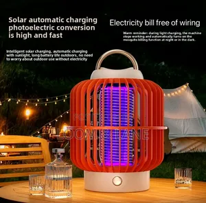 2-in-1 Rechargeable LED Lighting and Electric Shock Mosquito Killer