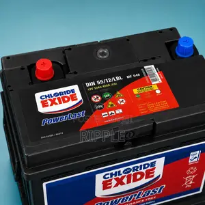 Chloride Exide PowerLast DIN55 12V Maintenance Free Car Battery