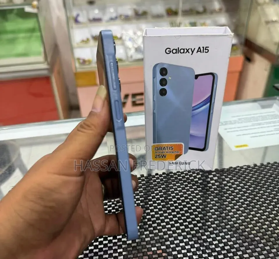 New Samsung Galaxy A15 5G 256 GB Blue