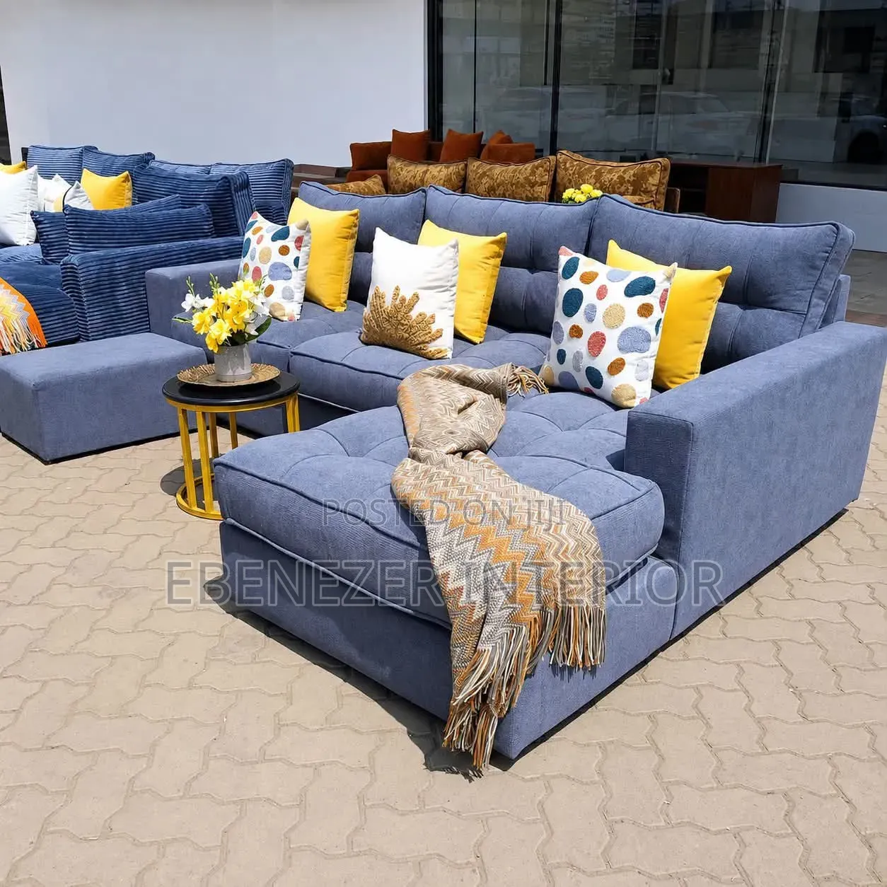 Blue Sofasets