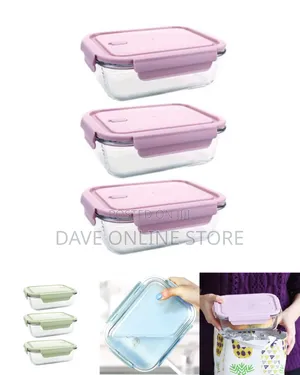 Rectangular Glass Food Storage Containers