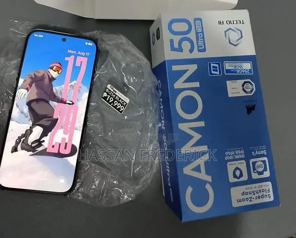 New Tecno Camon 50 Ultra 512 GB Black