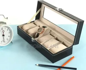 Men's and Women's Leatherette Watch Organizer