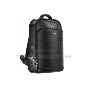 Yesido WB59, a Genuine Leather Executive Smart Backpack Equipped