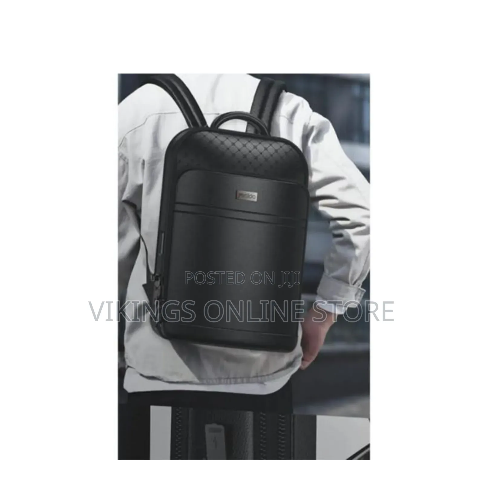 Yesido WB59, a Genuine Leather Executive Smart Backpack Equipped