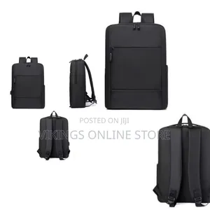 Multi-Compartment Gray 15.6-Inch Laptop Travel Backpack