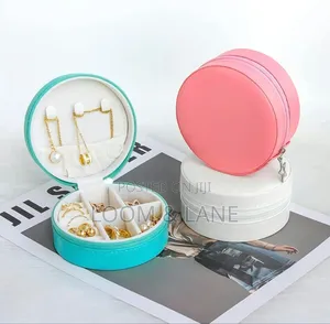 Mini Round Jewelry Box