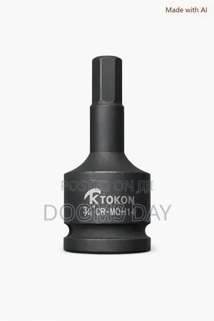 TOKON 3/4‐inch Drive Chrome‐molybdenum Impact Hex Socket