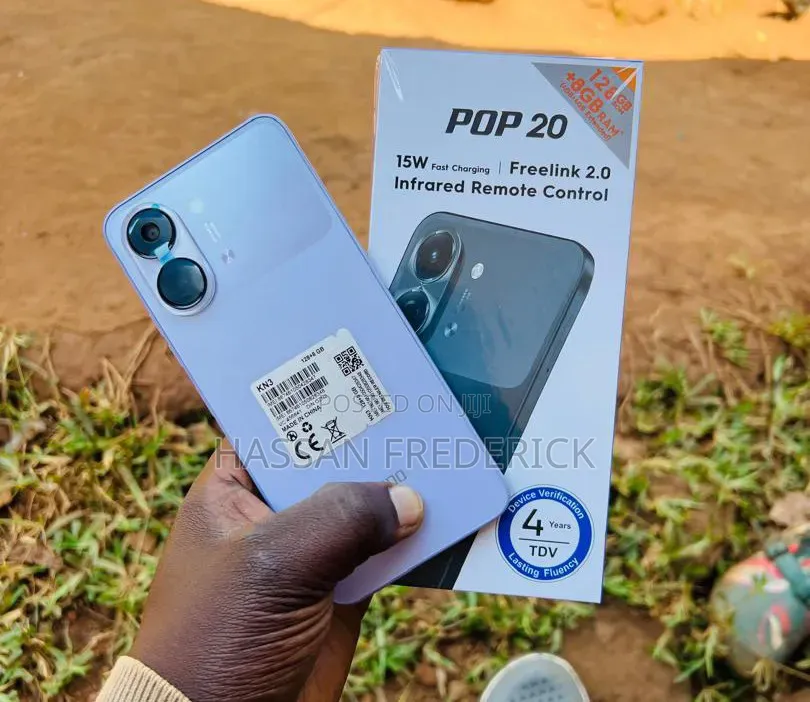 New Tecno Pop 20 128 GB Purple