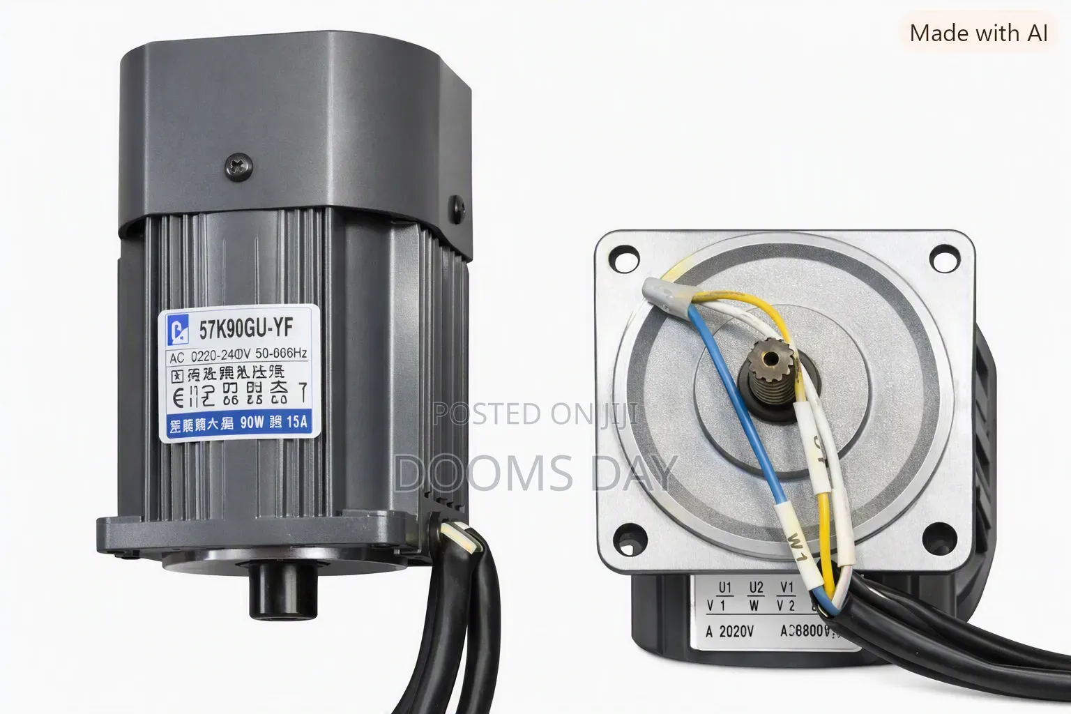 90W 220V Induction Motor – Reliable Continuous Duty