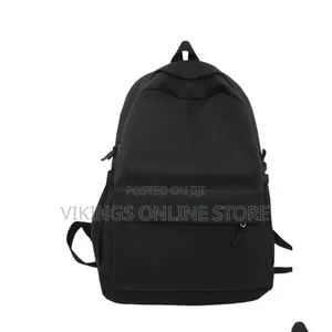 Lightweight, Water-Resistant Nylon School Backpack