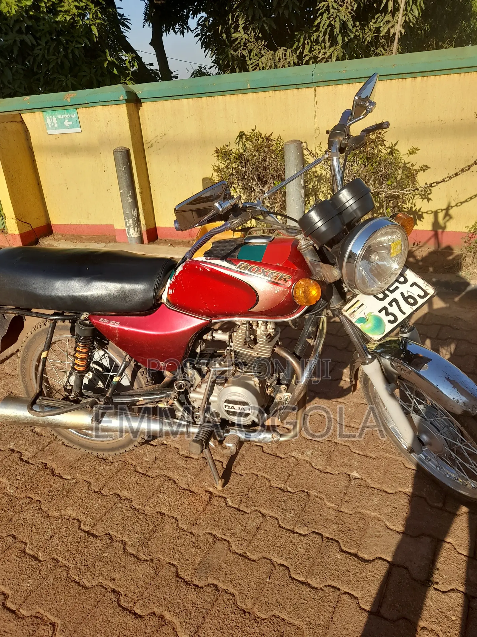 Bajaj Boxer 100 2017 Red