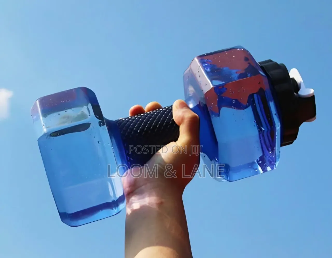 2200ml Sportteer Dumbbell Water Bottle Water