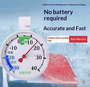 Freezer & Refrigerator Thermometer – –30°c to +40°c