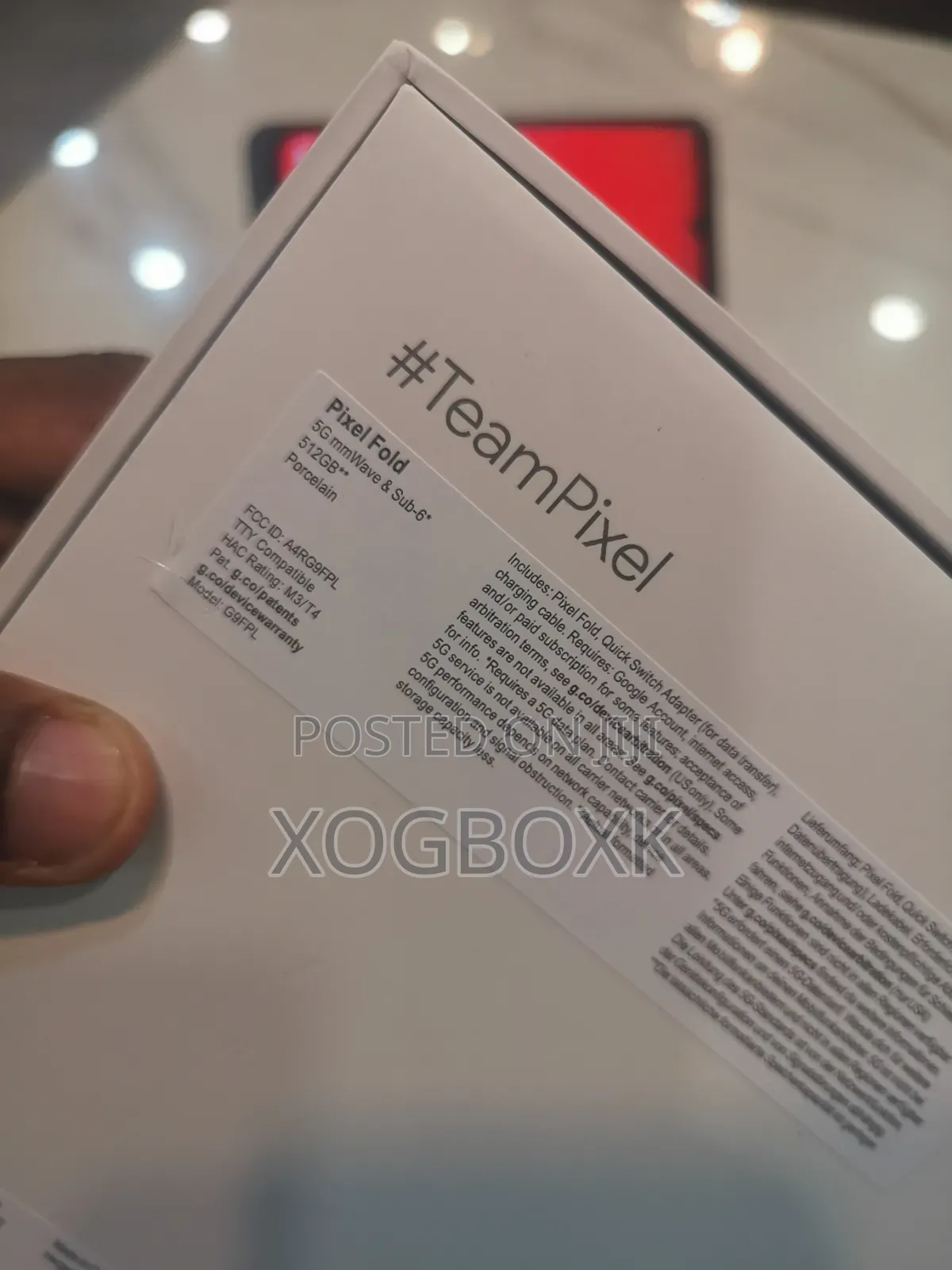 New Google Pixel Fold 512 GB Black