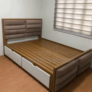Brown Wooden Beds