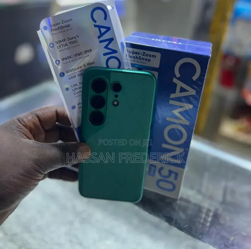 New Tecno Camon 50 Pro 256 GB Green