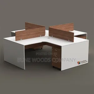4people Seater Workstation Office Desk Table