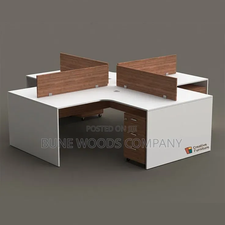 4people Seater Workstation Office Desk Table