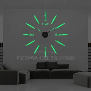 Glow in the Dark DIY Wall Clock