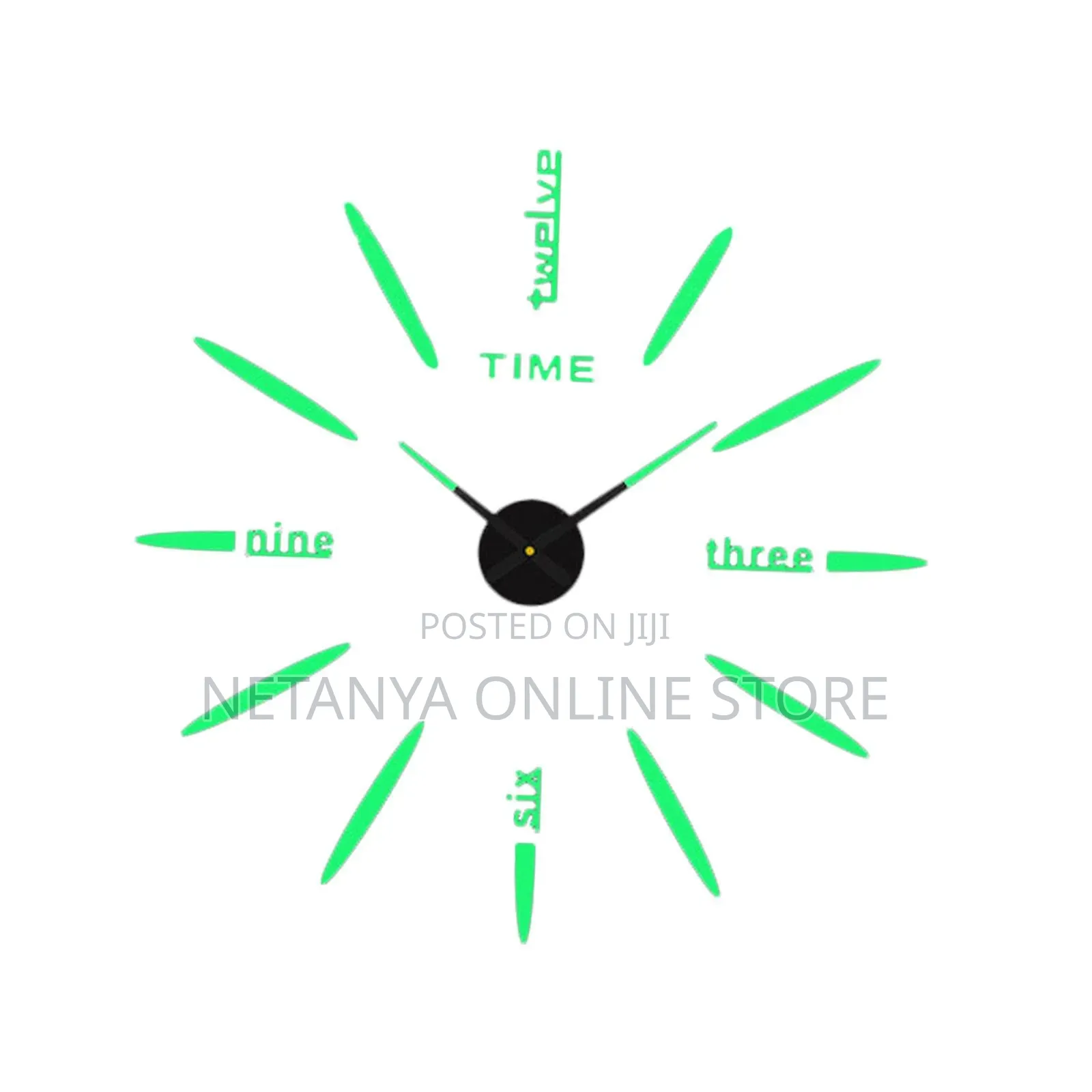 Glow in the Dark DIY Wall Clock