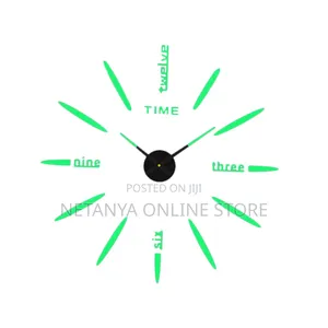 Glow in the Dark DIY Wall Clock