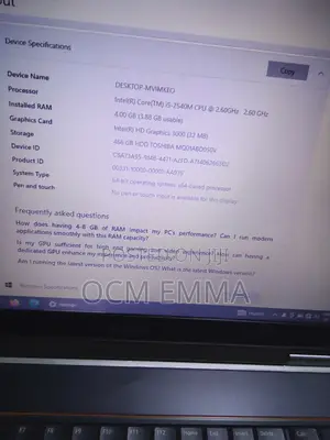 Laptop Dell Latitude E6520 4GB Intel Core i5 HDD 500GB