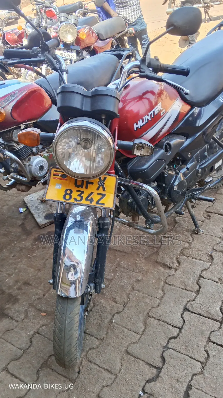 Hero Hunter 125 2023 Red