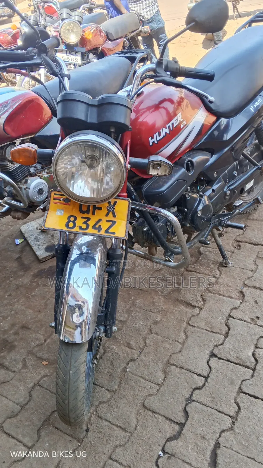 Hero Hunter 125 2023 Red