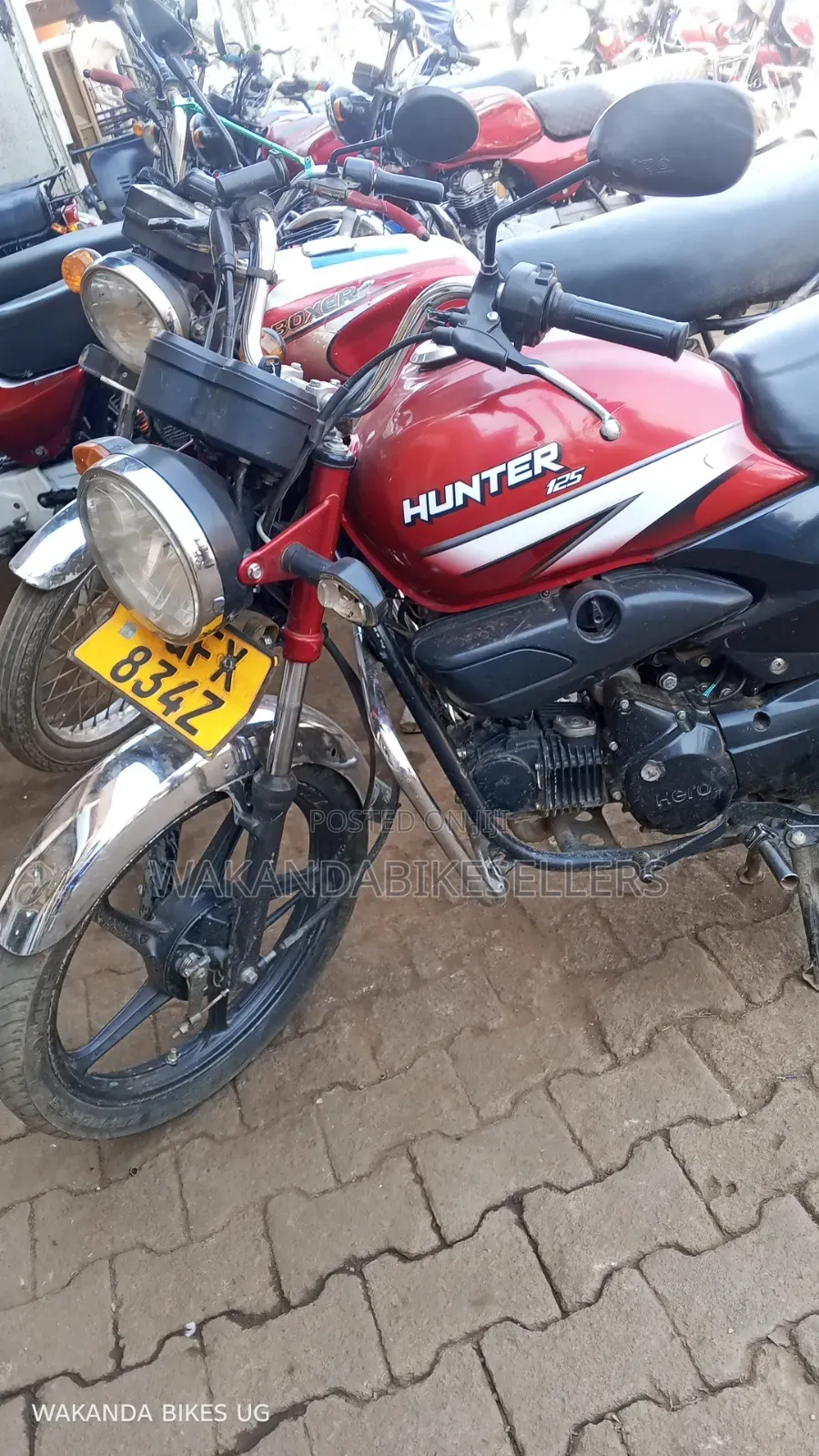 Hero Hunter 125 2023 Red
