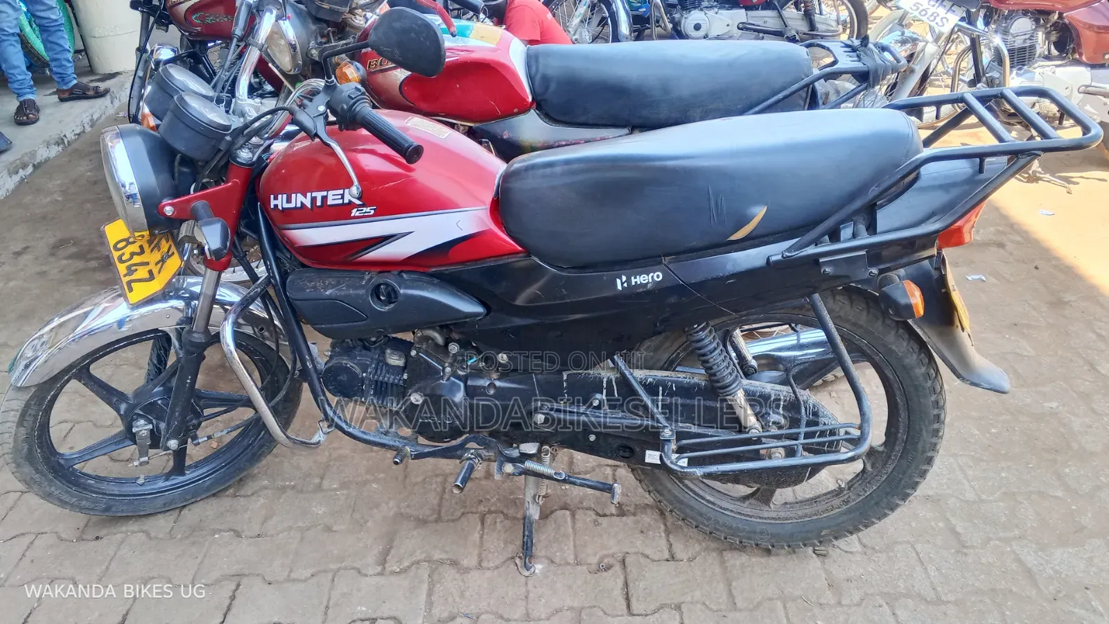 Hero Hunter 125 2023 Red