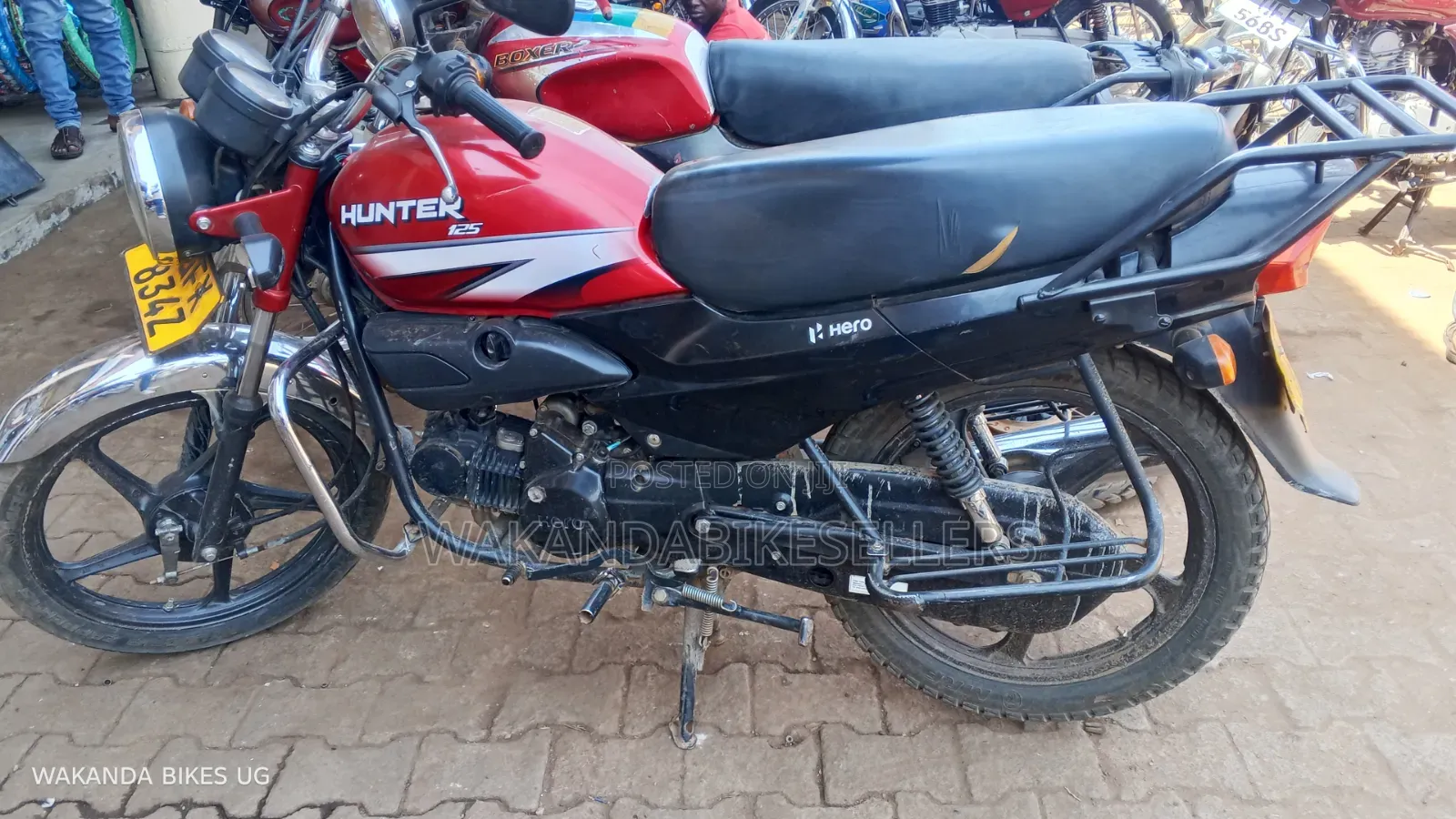 Hero Hunter 125 2023 Red