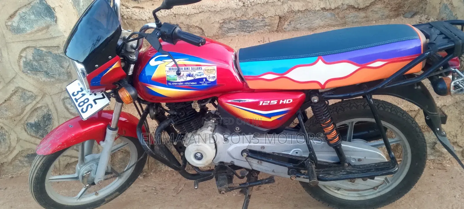 Bajaj Boxer 125 2023 Red