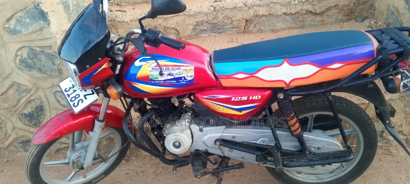 Bajaj Boxer 125 2023 Red