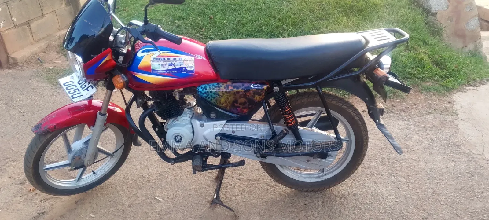 Bajaj Boxer 125 2024 Red