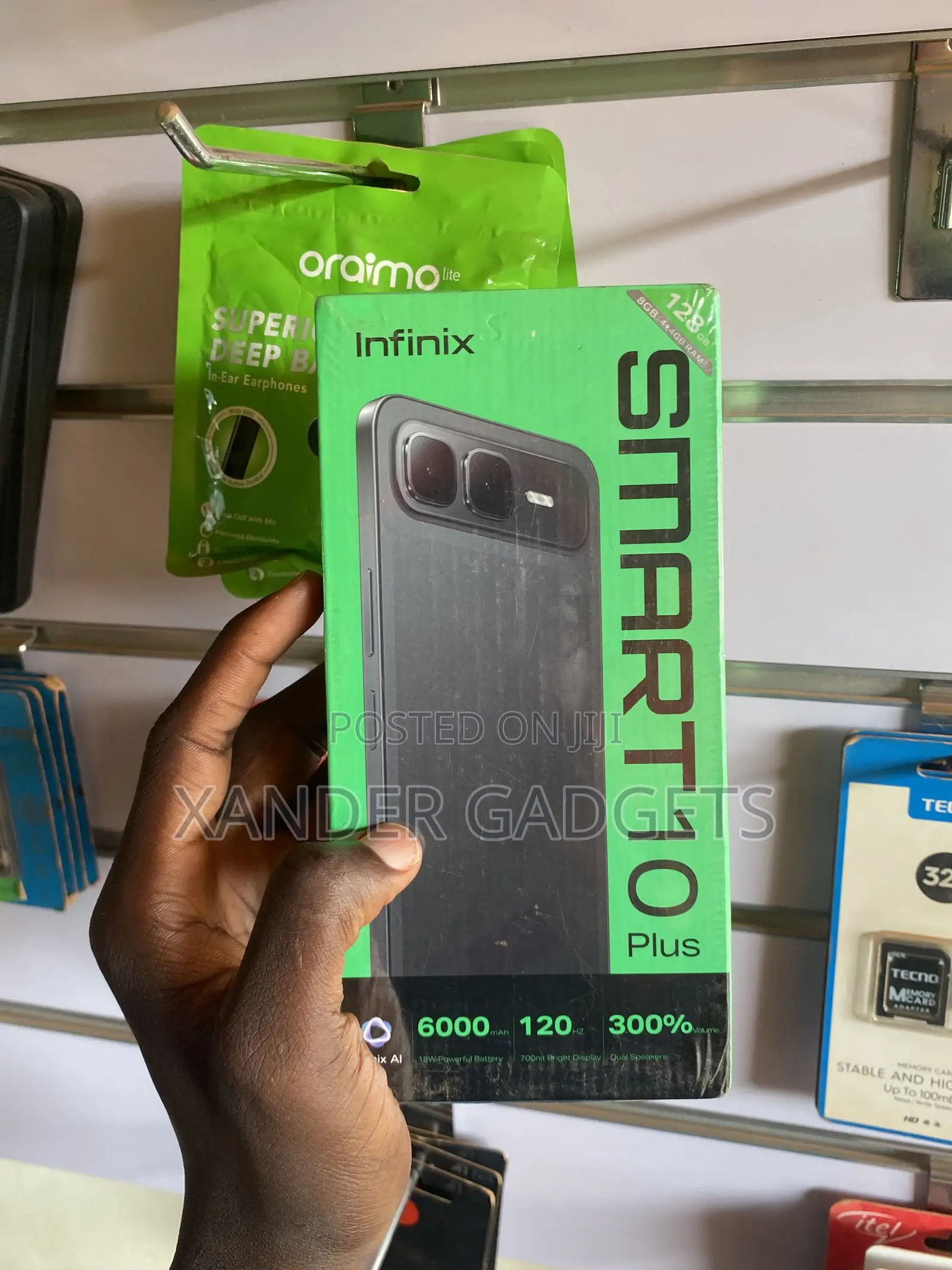 New Infinix Smart 10 Plus 128 GB Black