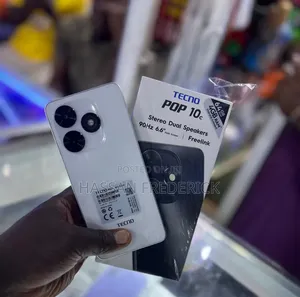 New Tecno Pop 10C 128 GB White
