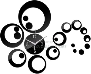 Acrylic Quartz Large Modern Wall Clock