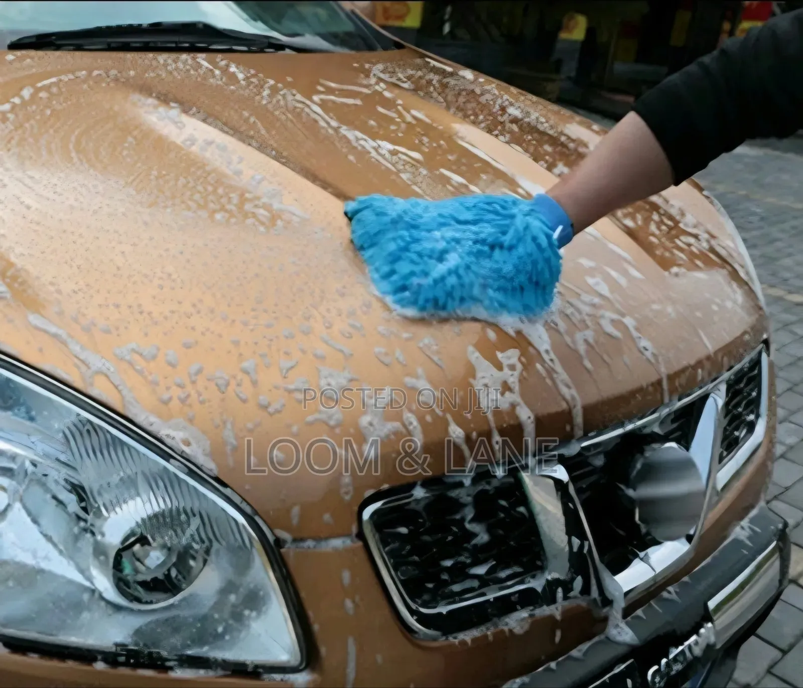 5pcs Microfiber Car Wash Mitt Scratch Free