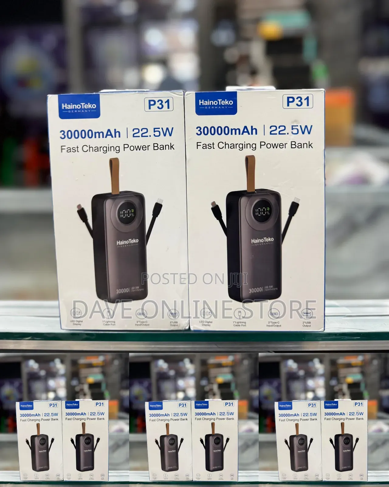 Haino Teko P31 30,000mAh 22.5W Fast Charging Power Bank