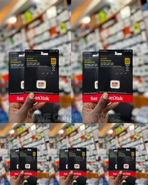 SanDisk Extreme 256GB microSDXC UHS-I Memory Card