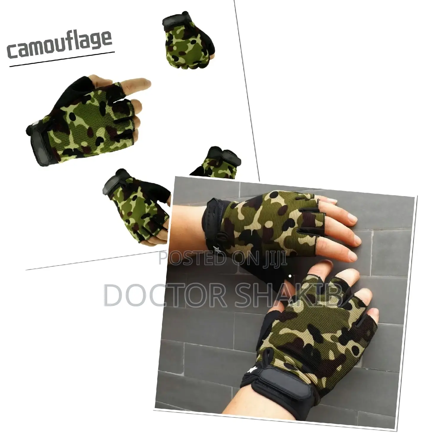 King of Kings Half Finger Tactical Gloves