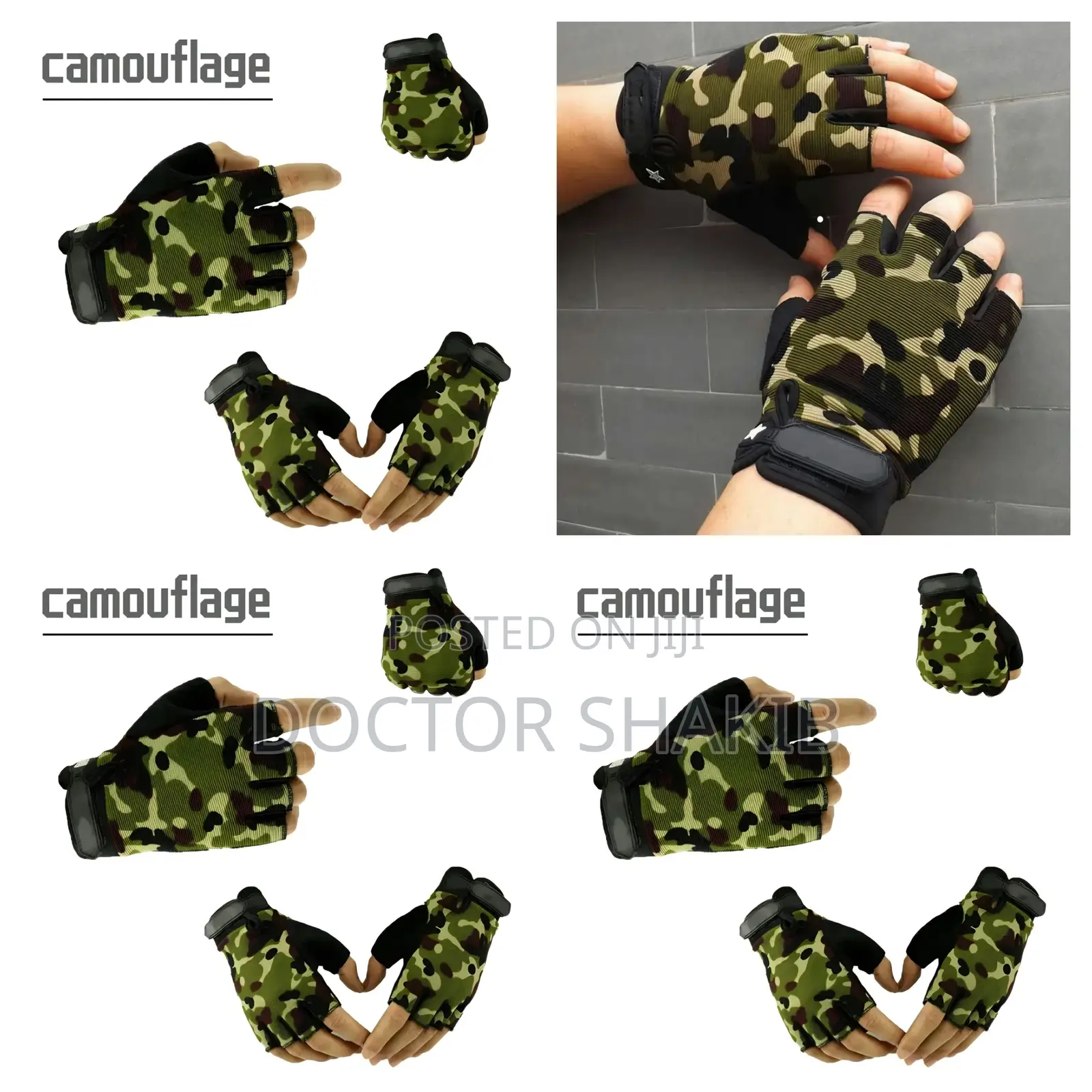 King of Kings Half Finger Tactical Gloves