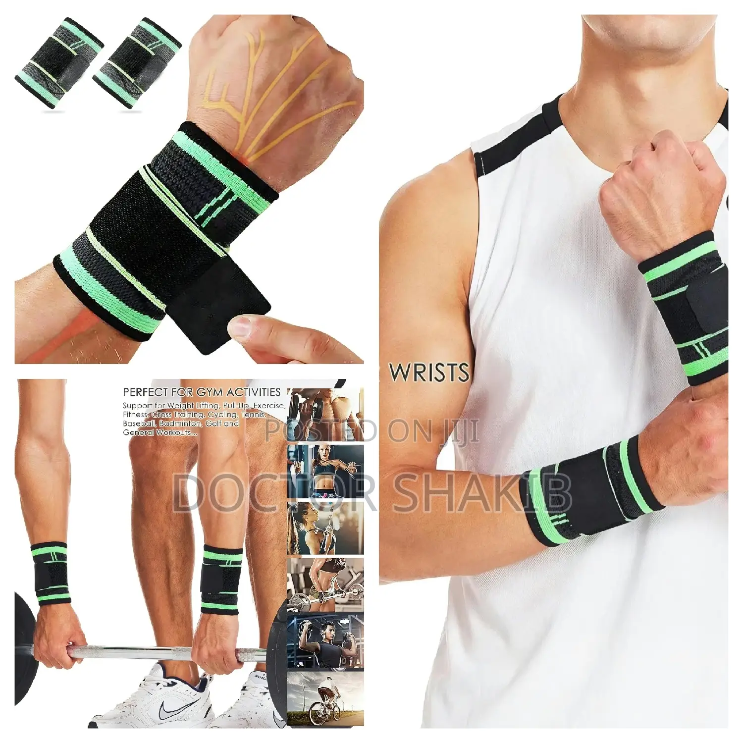 Adjustable Compression Wrist Brace
